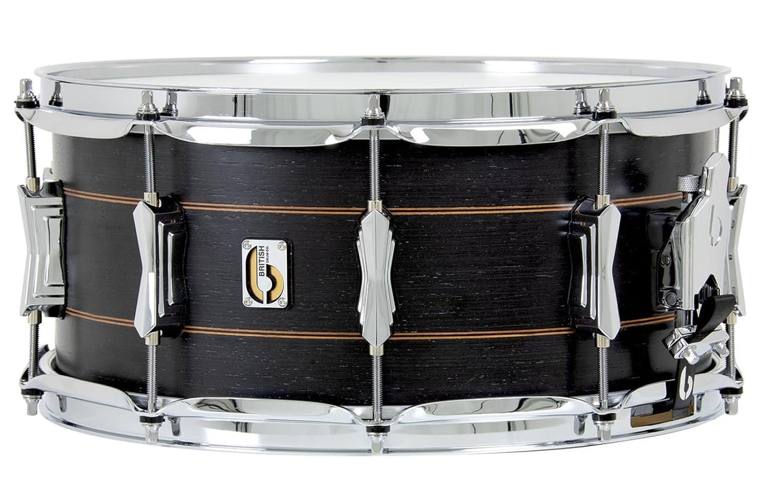 British Drum Co. MER-14-65-SN Merlin Series Maple and Birch Snare 14" x 6.5"