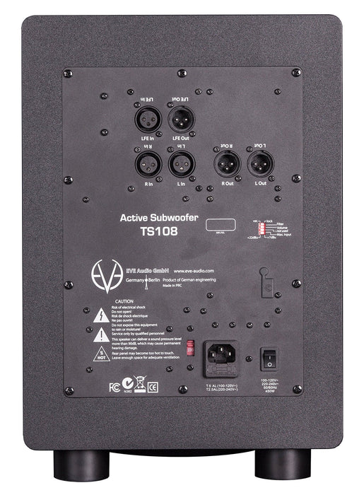 Eve Audio Thunderstorm Subwoofer, 8" (TS108-U)
