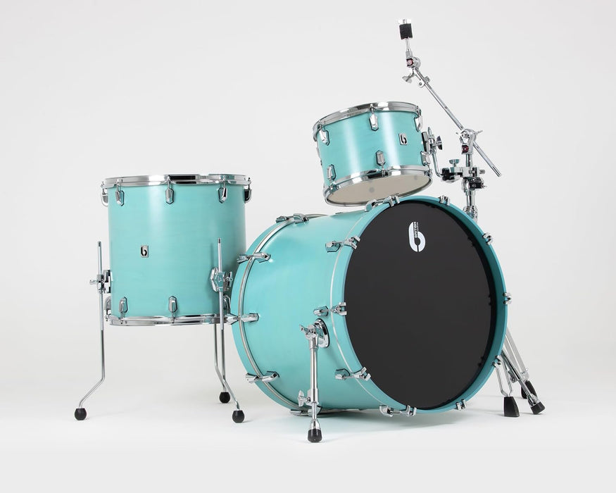 British Drum Co. ENG-22-CB-STL Enigma Club Kit Satin Teal