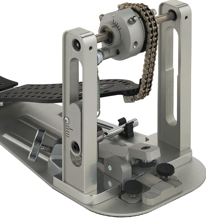 DW Series Colorboard Machined Chain Drive w/Bag, Graphite Edition Double Bass Drum Pedal (DWCPMCD2BK)