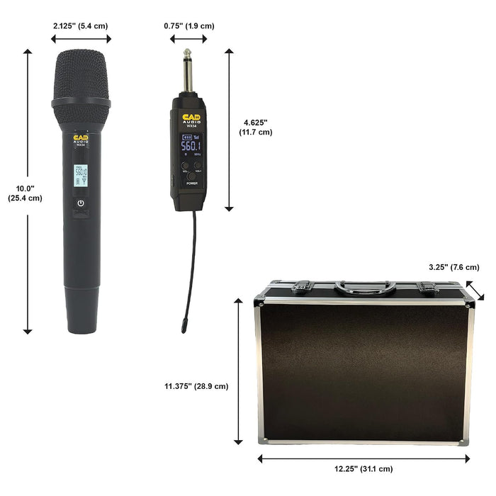 CAD Audio WX54 4‑Channel Wireless Handheld Microphone System