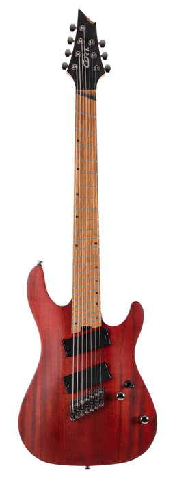 Cort KX307MS 7 String Electric Guitar - Open Pore Mahogany