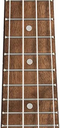 Ortega Guitars, 4-String Keiki Series Sopranino Ukulele with Turtle Etching, Right, Transparent black, (K1-CO)