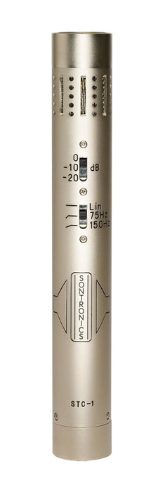 Sontronics STC-1S Pencil Condenser Microphone Pair - Silver - Lifetime Microphone Warranty