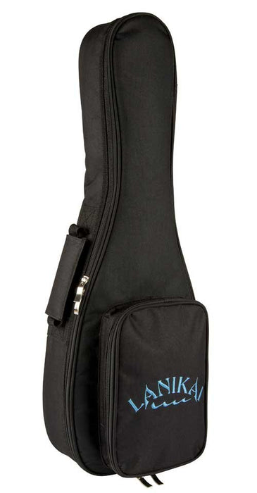 Lanikai Spruce Solid Top Morado Back and Sides Bass A/E Ukulele (SPST-EBU)