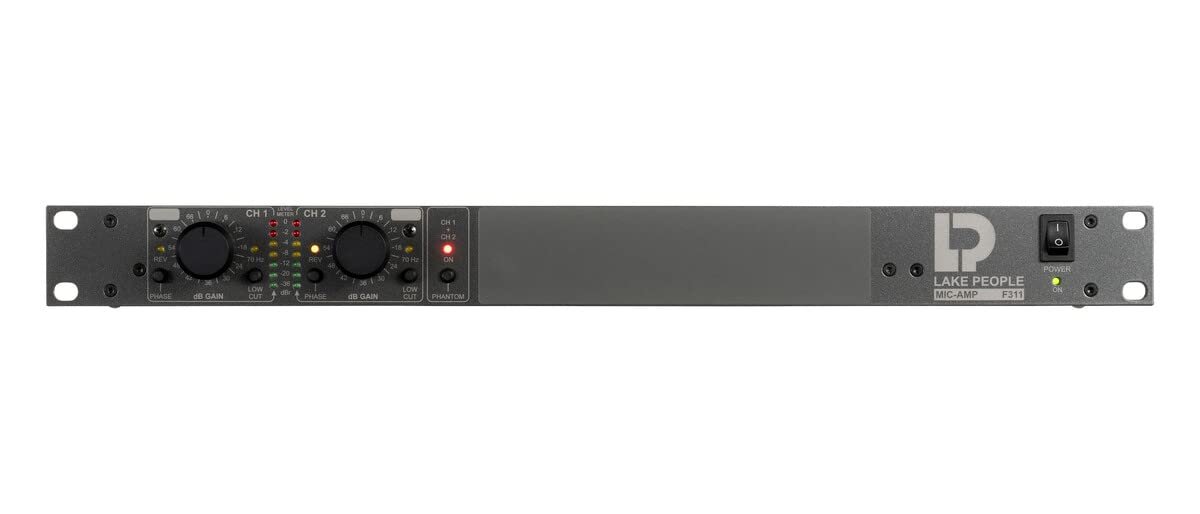 Lake People D 2-Channel Microphone Preamplifier (LP-F311-D-U)