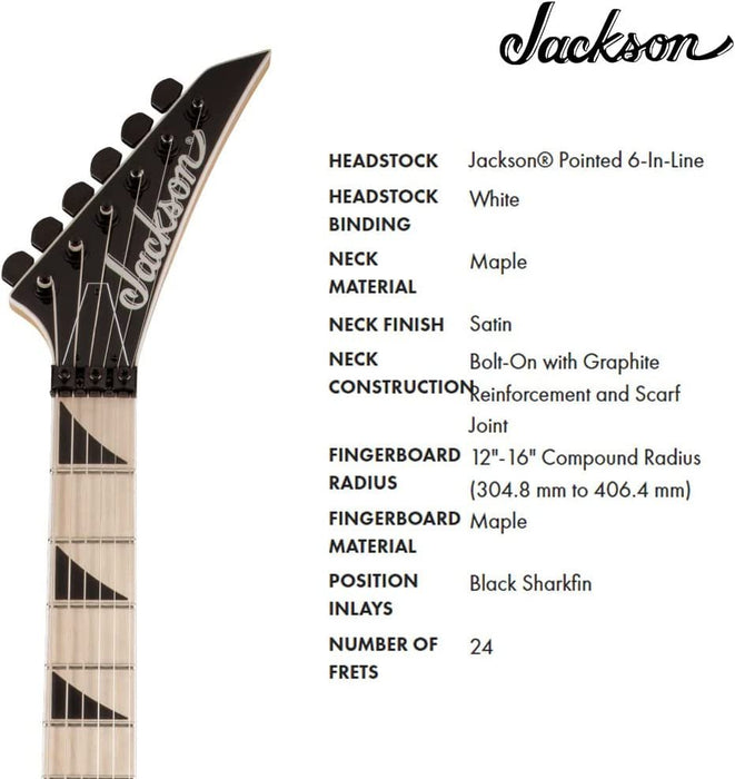 Jackson JS32 Dinky DKA-M Electric Guitar White