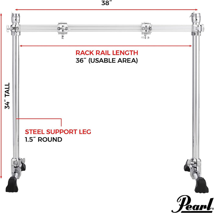 Pearl Icon Single Straight Drum Rack - Chrome (DR511)