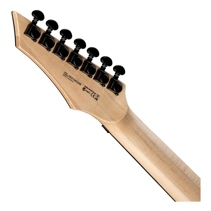 Dean Exile Select 7 Floyd Fluence - Natural Black Burst