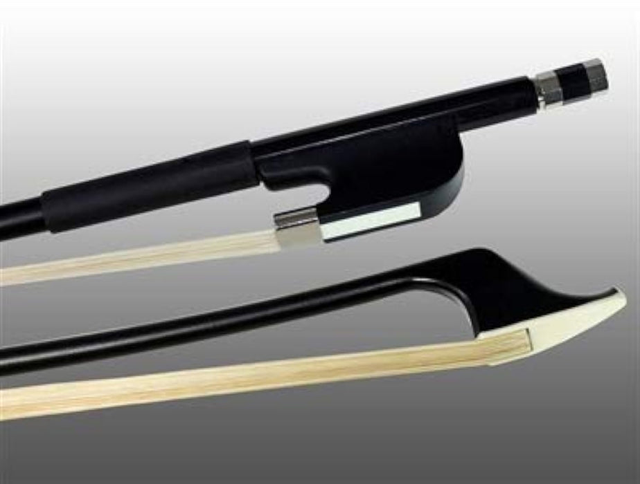 BASS BOW FRENCH FIBERGLASS HALF-LINED FROG LEATHERETTE GRIP - 1/8