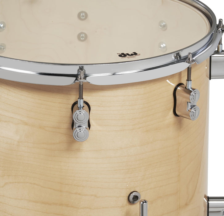 Pacific Drums & Percussion PDP Concept Maple 4-Piece Fusion, Natural Drum Set Shell Pack (PDCM20FNNA)