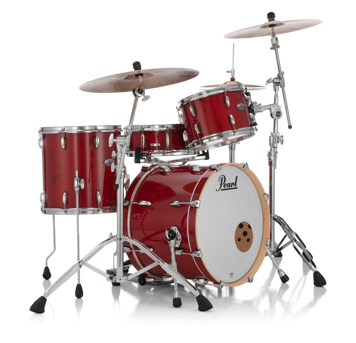 Pearl PMX Professional Series 3-Piece Drum Shell Pack (20x14, 14x14, 12x8) Sequoia Red