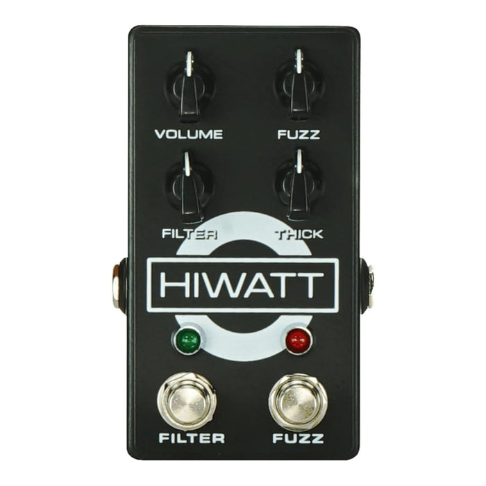 Hiwatt FILTERFUZZMKIICS-U MKII 60s-Style Gain Machine Pedal - Black