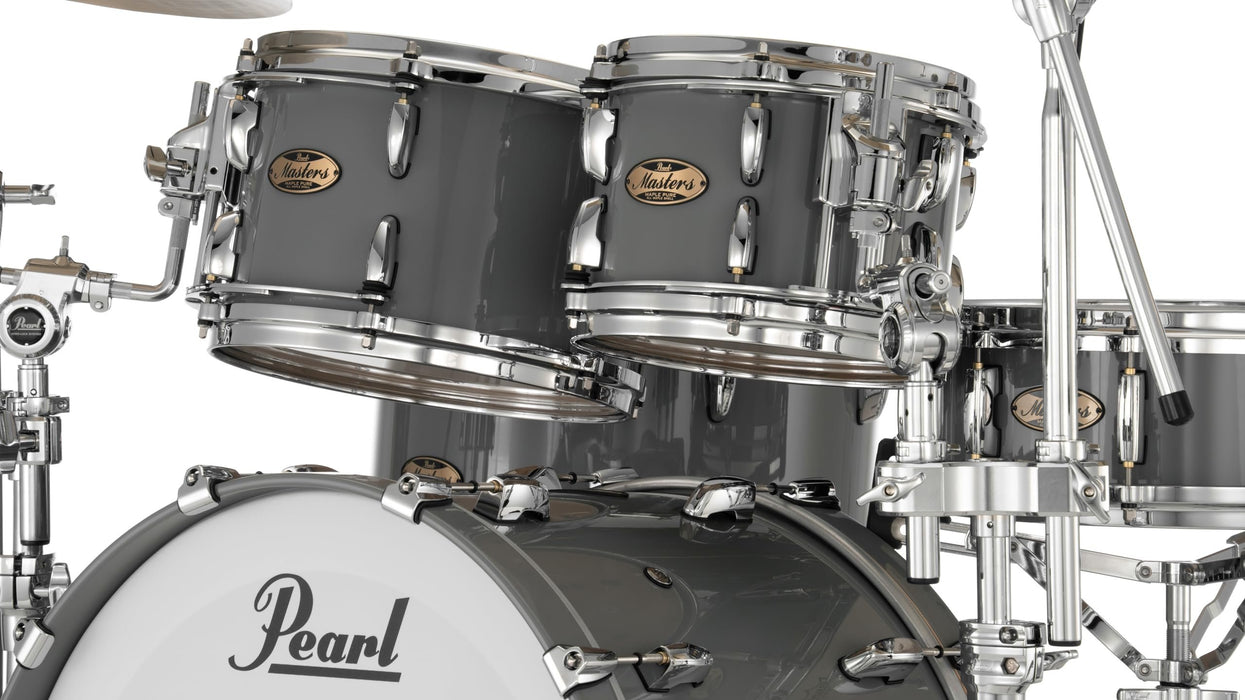 Pearl Masters Maple Pure 4 Piece Shell Pack, Putty Grey - Cymbals and Hardware Not Included (MP4P924XSPL/C859)