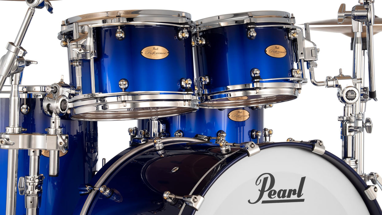 Pearl Reference One 4-Piece Shell Pack Drum Kit 22/16/12/10 Kobalt Blue Fade