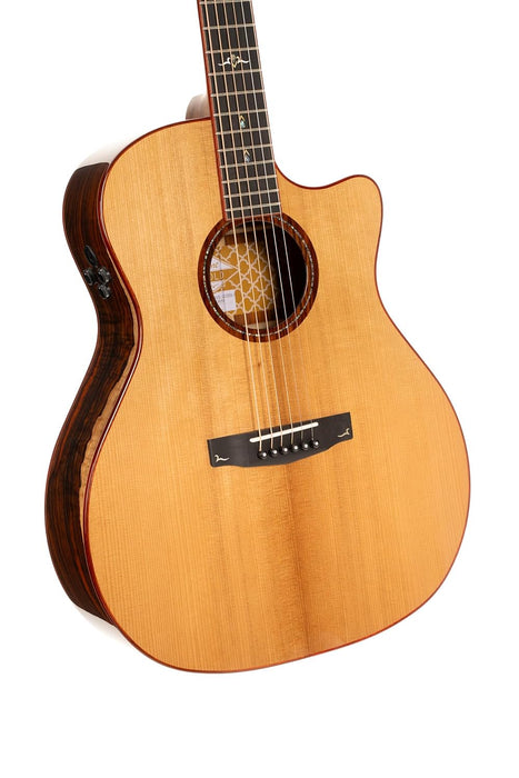 Cort GOLDA10 Gold A10 Cocobolo Acoustic-Electric Guitar Natural Gloss