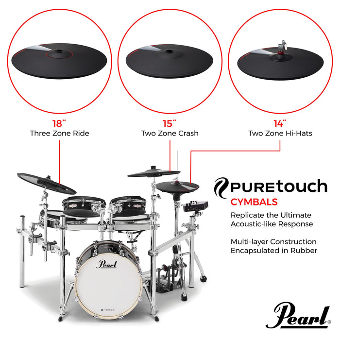 Pearl Puretouch 14" Hi Hat Set