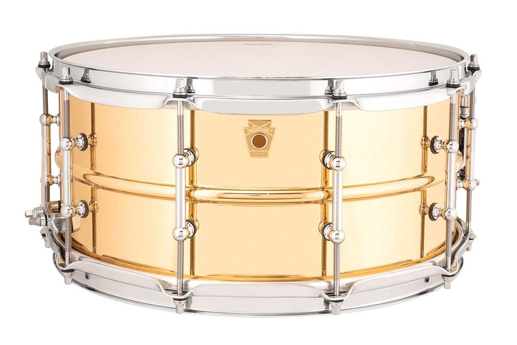 Ludwig Smooth Bronze Snare Drum - 6.5 x 14-inch - Polished