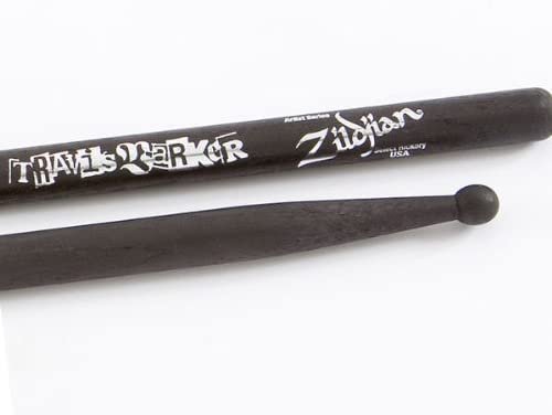 Zildjian Travis Barker Artist Series Drumsticks - Black