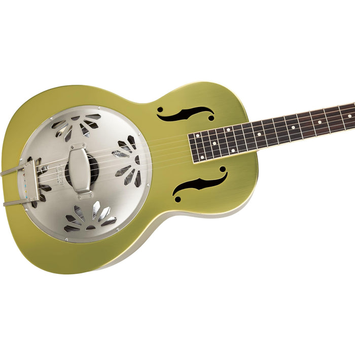 Gretsch LTD Roots Honey Dipper Resonator Guitar - Weathered Bell Bronze