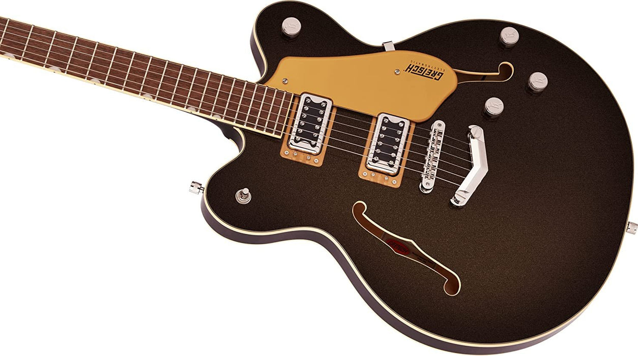 Gretsch G5622 Electromatic Center Block Double-Cut with V-Stoptail Electric Guitar - Black Gold