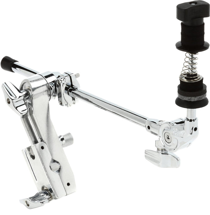 Pearl CLH70 Closed Hi-Hat Holder with 15" Solid Boom Arm, Multi-Angle Mounting Clamp, UniLock Gearless Cymbal Tilter, and Spring-Adjustable Cymbal Spread.
