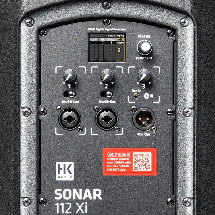HK Audio Sonar 800 Watt 12" Powered Speaker (SONAR-112-XI-U)