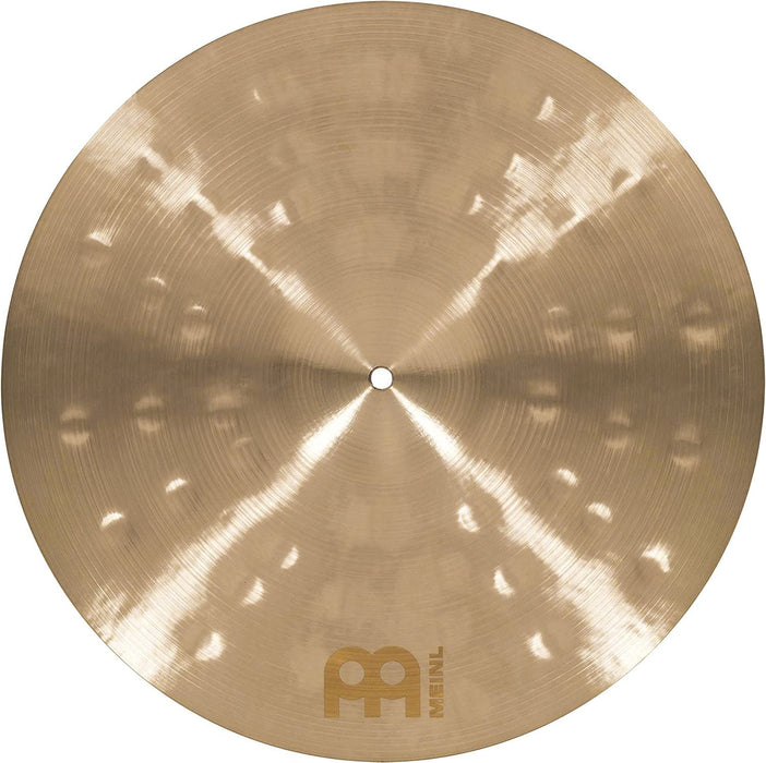 Meinl Cymbals Byzance 18" Dual Crash — MADE IN TURKEY — Hand Hammered B20 Bronze, 2-YEAR WARRANTY, inch (B18DUC)