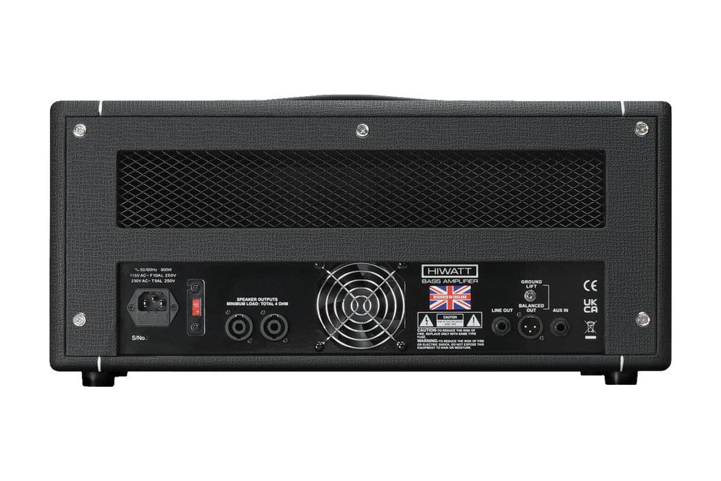 Hiwatt Bulldog 770 Head - 770W Bass Head (BD770H)