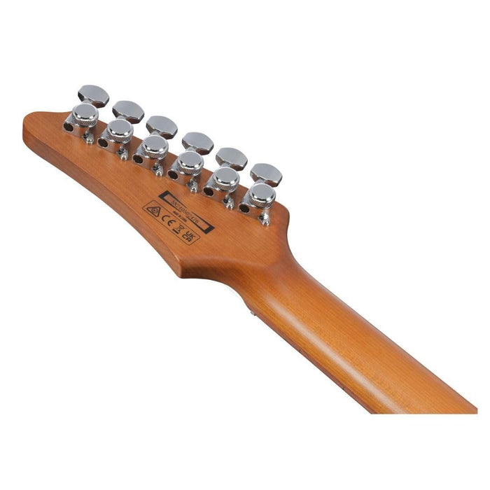 Ibanez AZ24S1F Standard 6-String Right-Handed Electric Guitar with Roasted Maple Neck and Jatoba Fretboard (Transparent Black Sunburst)