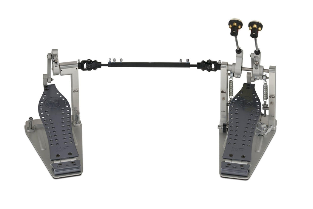 DW DWCPMDD2XF MDD Machined Direct Drive Double Bass Drum Pedal with Extended Footboard - Polished