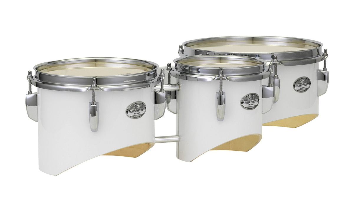 Pearl MJT680/CXN33 Junior Marching Trio Set 6"x6.5", 8"x6.5", 10"x6.5" and Carrier