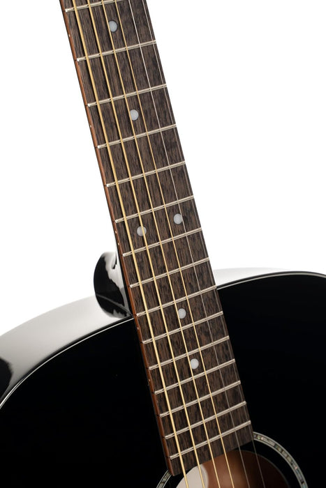 Cort L60BK Luce 60 OM Acoustic Guitar Black Gloss