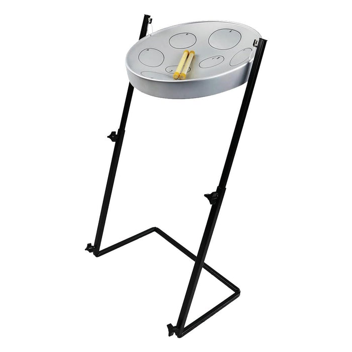 Panyard Jumbie Jam Steel Drum (W1158) Silver