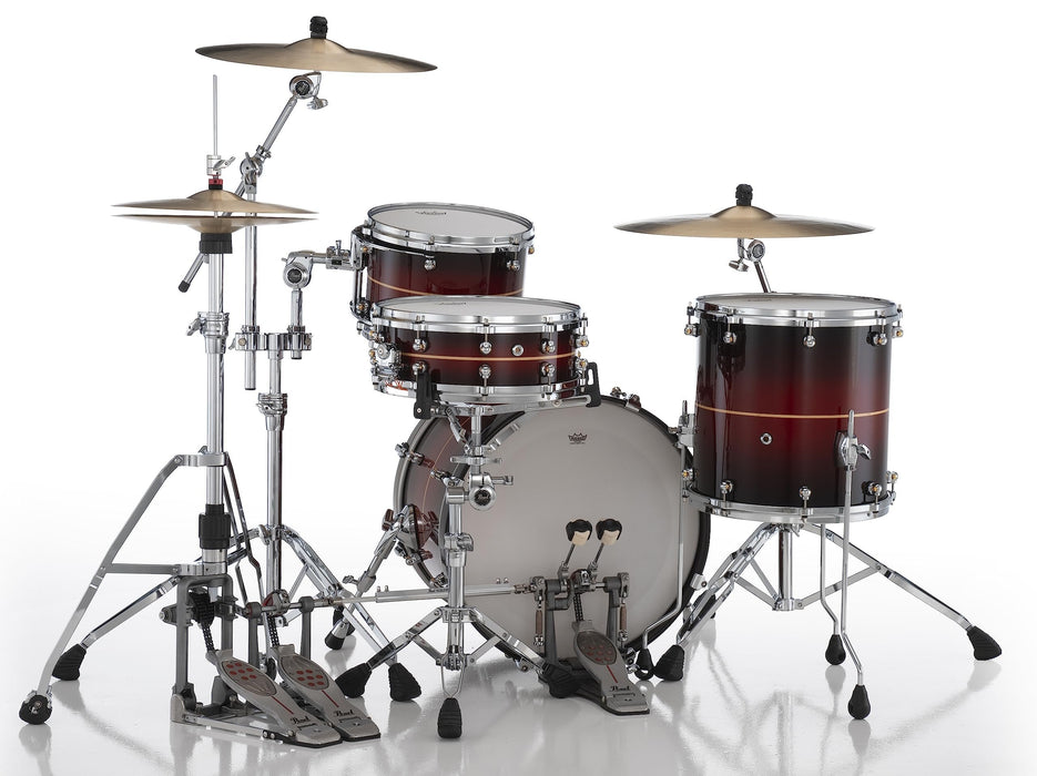 Pearl Reference One 3-pc. Shell Pack, Natural Banded Redburst (Cymbals and Hardware Not Included) (RF1C903XPS/C836)