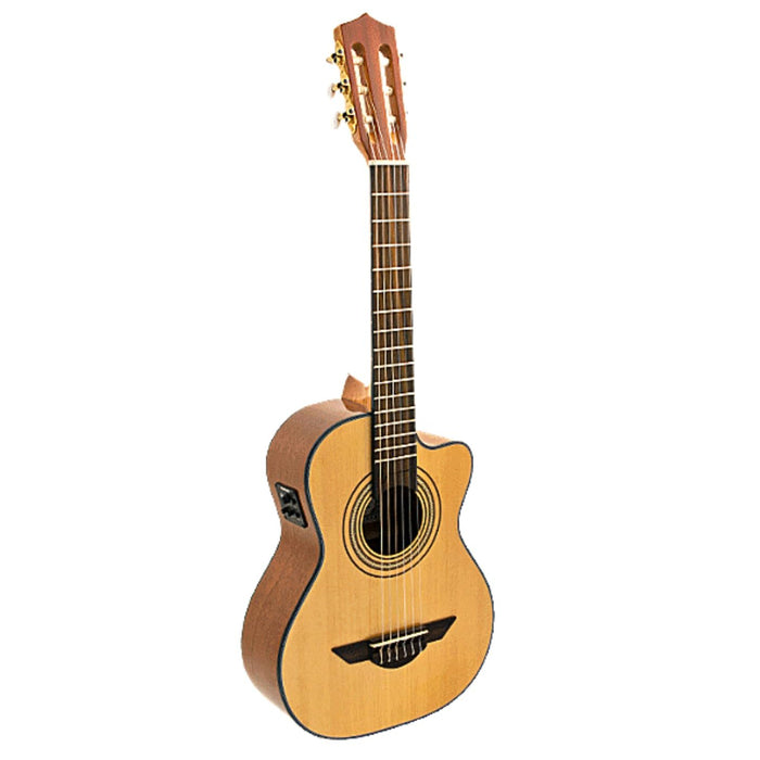 H. Jimenez 7 String Acoustic Guitar, Ambidextrous, Tan (LR2CEN)