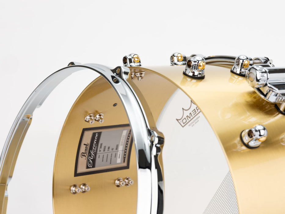 Reference One 14"X6.5" 3mm Cast Brass Snare Drum