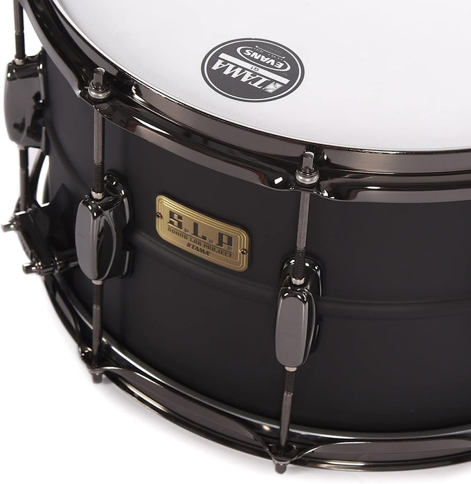 Tama S.L.P. Big Black Steel Snare Drum 14 x 8 in.