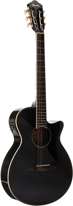 Ibanez AEG10NII Nylon String Cutaway Acoustic-Electric Guitar Black