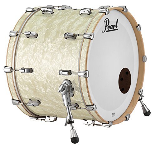 Pearl Music City 18x16 Bass Drum w/o BB3 Mnt, Nicotine White Marine Pearl (RF1816BX/C405)