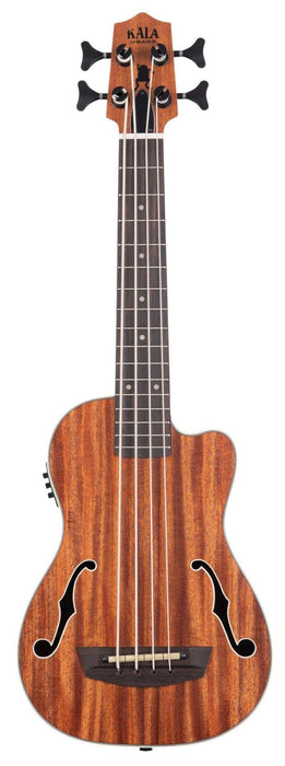 Kala 4-String Ukulele, Natural, Ubass (UBASS-JYMN-FS)