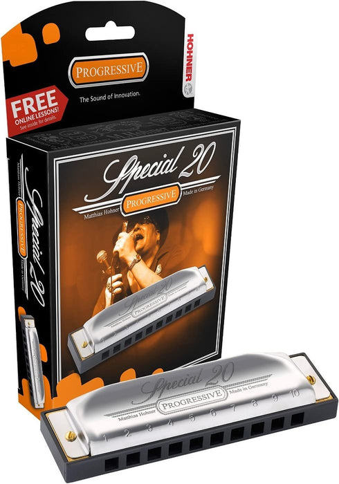 Hohner Special 20 Harmonica, Key of D