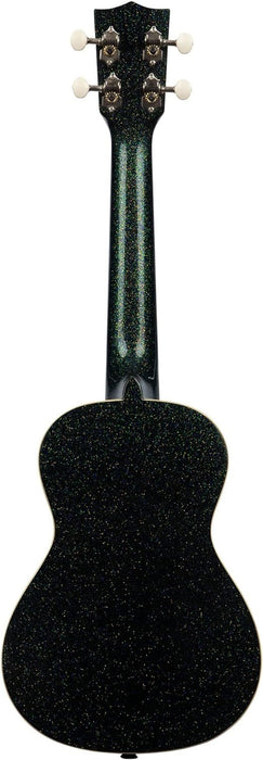 Kala Galaxy Black Sparkle Concert Ukulele (KA-SPRK-BLACK)