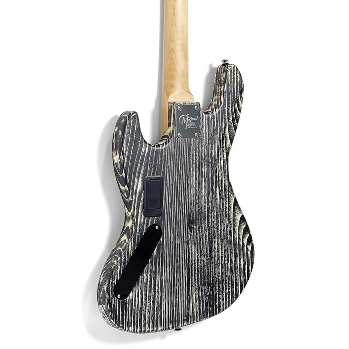 Michael Kelly Element 4OP 4-String Electric Bass Guitar (Trans Black)