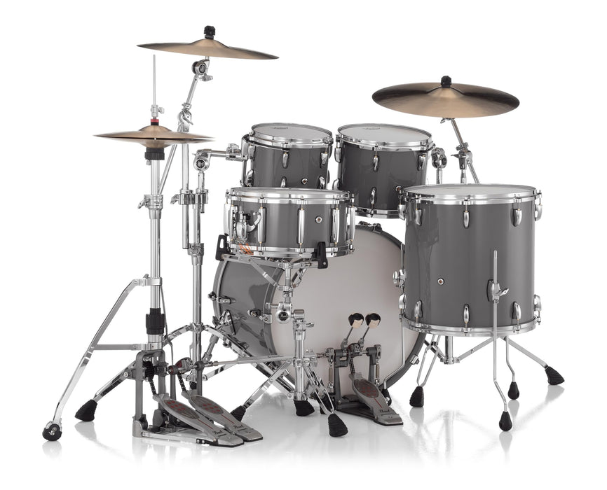 Pearl Masters Maple Pure 4 Piece Shell Pack, Putty Grey - Cymbals and Hardware Not Included (MP4P924XESPS/C859)