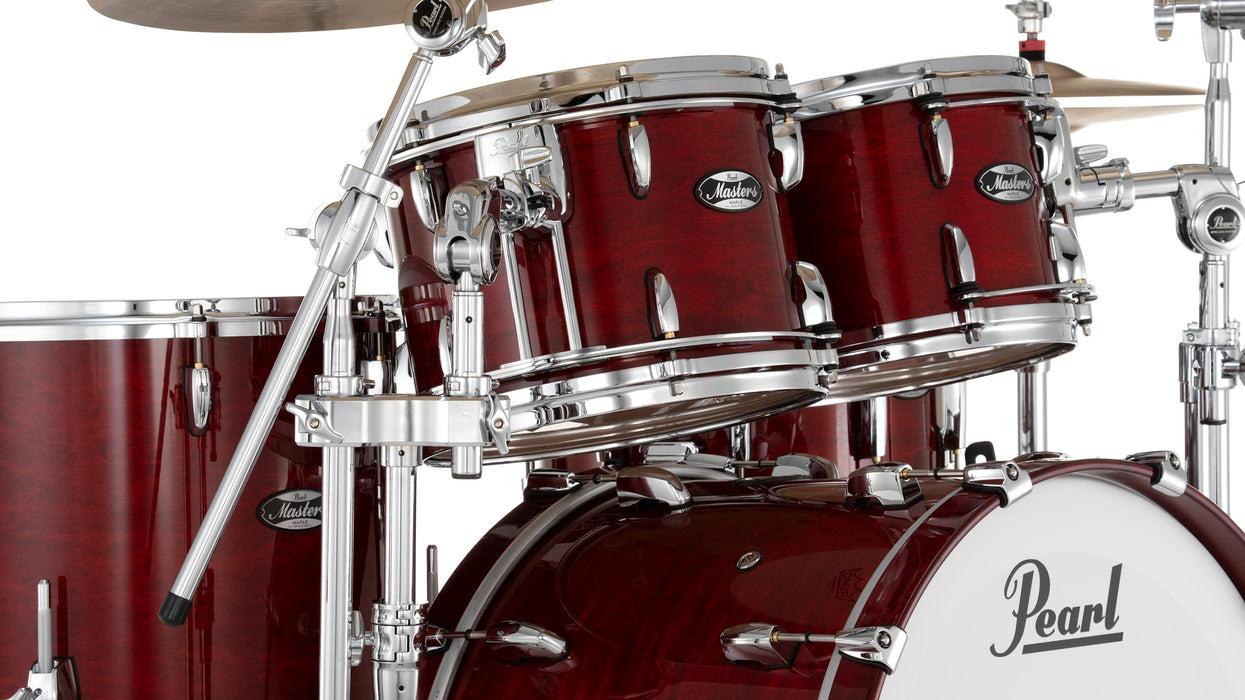 Pearl Masters Maple MM6 4-Piece Drum Shell Pack - 22/16/12/10 Natural Cherry