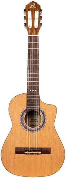 Ortega Guitars Requinto Series Pro 6 String Acoustic Guitar, Right (RQ39)