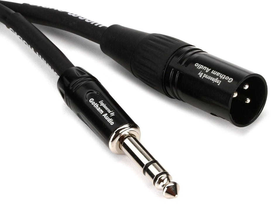 Warm Audio Pro XLR Male to TRS Male Cable - 6 Foot