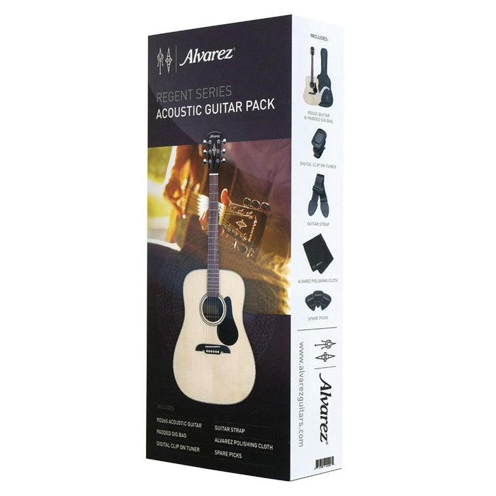 Alvarez RD26S-AGP Regent Series Guitar, Natural/Gloss