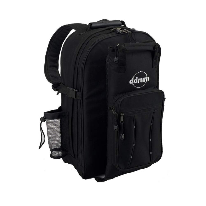 ddrum Stikpak Backpack with Zip Off Stick Bag - Black (DDSTIKPAK Blak)